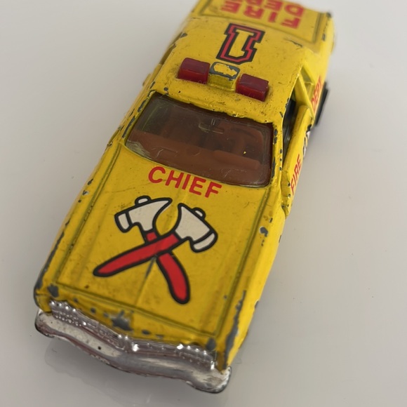 Vintage 1981 Kidco Fire Department Toy Car - Picture 12 of 13